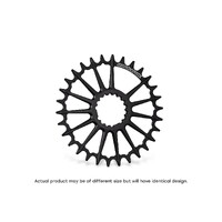 Garbaruk DM MTB chainring for Garbaruk crankset Round 32T Black