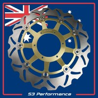 GOLD Front Brake Disc Rotor Honda CB1000 R (ABS & Non ABS) 2008 2009 2010