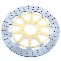 Gold Round Front Brake Disc Suzuki RGV250 RGV 250 VJ21 1988-1990 88-90