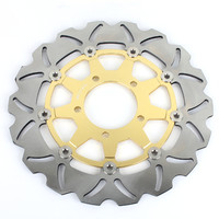 GOLD Front Brake Disc fits Kawasaki ZX6R NINJA ABS 636 2013-and up