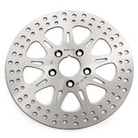 Disc Brake Rotor Rear Fits Sportster XLH , XLX (Steel Hub) 883/1100/1200cc Harley Davidson late 1987-99