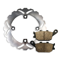 Rear Brake Disc and Pads fits  Honda CBR600 CBR600F  1999-2000 99-00