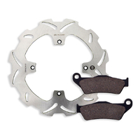 Front Brake Disc and Pads fits  Husqvarna CR125 CR 125 2002-2012 02-12