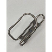 Simpatico Polished Titanium Bottle cage