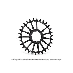 Garbaruk DM MTB chainring for Garbaruk crankset Round 32T Black