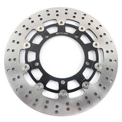 Stopp Round Disc Rotor Front Floating Bandit 1200 06-08