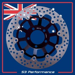 Round Front Brake Disc Suzuki GSXR400 V GSXR 400 1989