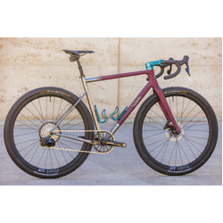 Simpatico Gamma Titanium gravel frame chassis